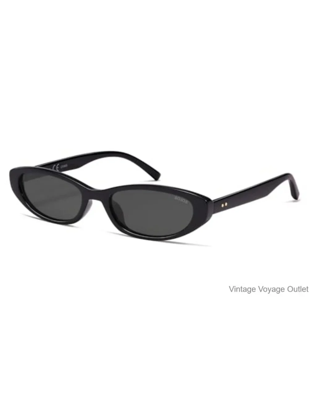 Y2K Cat Eye Polarized Sunglasses UV400 Lightweight Oval Retro Sunnies Unisex